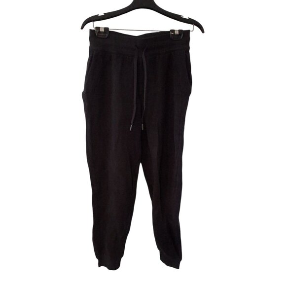Lululemon Scuba Jogger sweat pants womens 6 black - Picture 1 of 6